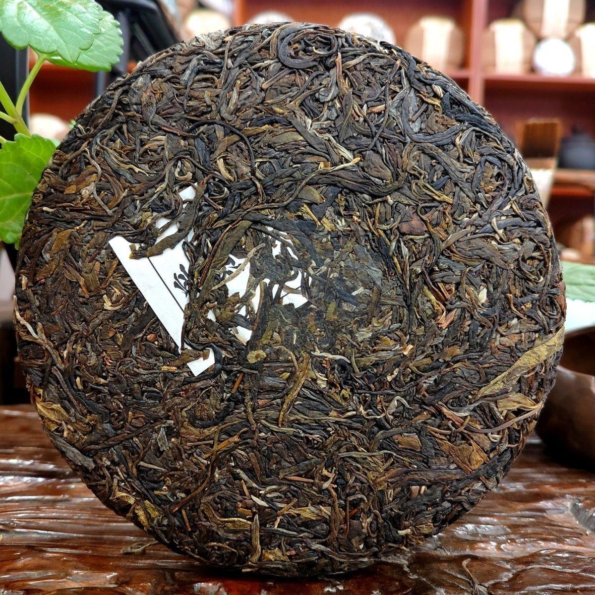 CIFbuy Raw Pu-erh Tea Cake Myanmar 600-Year-Old Tree Sheng Cha 357g Traditional