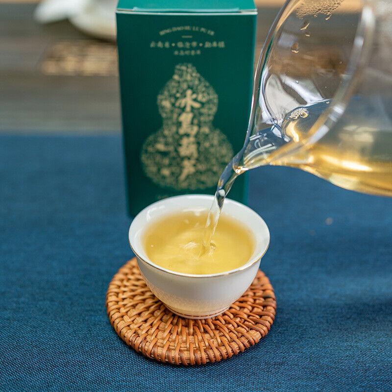 CIFbuy 150/serving Iceland Gourd Raw Puerh Tea Handmade Tea Yunnan Ancient Tree Raw Tea