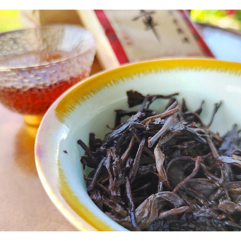 CIFbuy 200g Laobanzhang Pu'er Tea Mature Tea Pu'er Tea Bricks Yunnan Aged Old Pu'er Tea