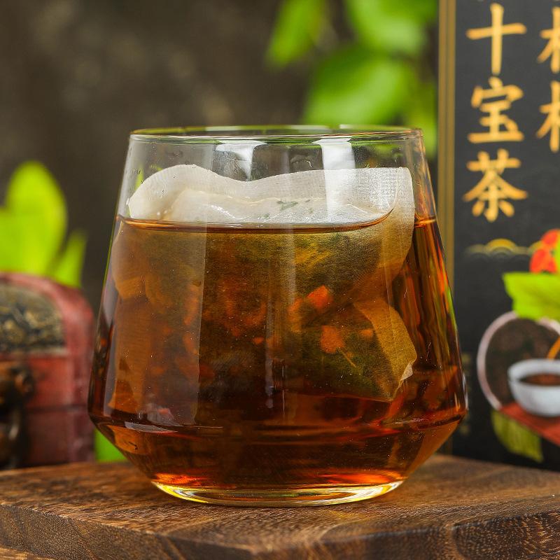CIFbuy 150g Organic Herbal Tea Ginseng Ten Treasure Tea Renshenshibao Tea Healthy Drink
