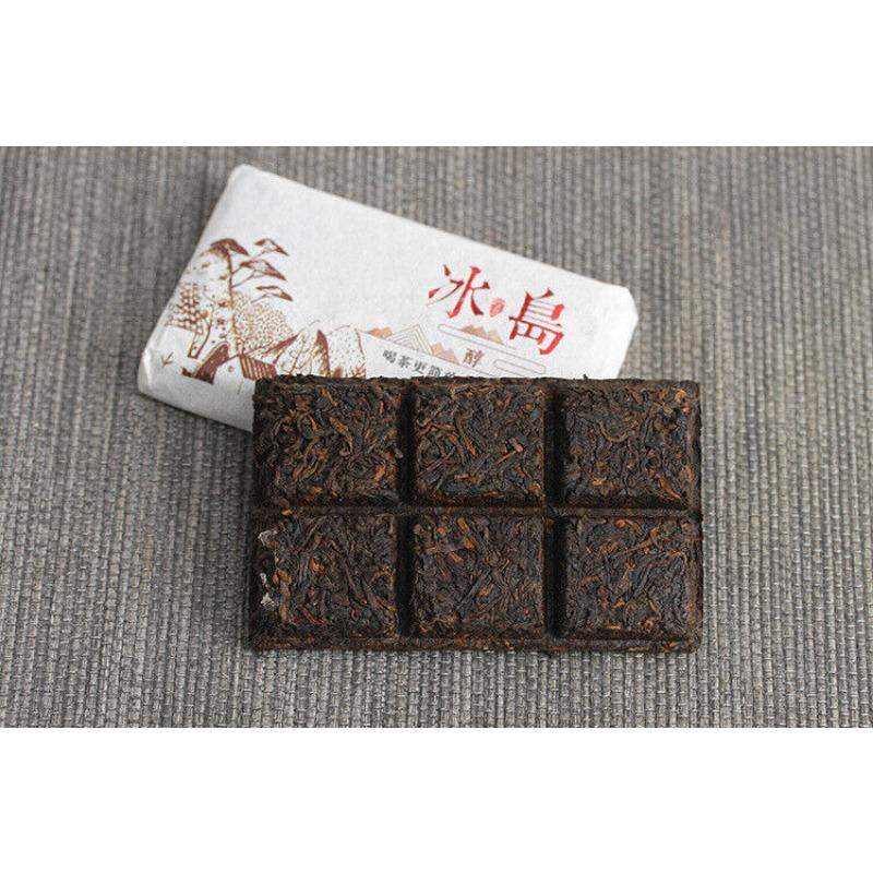 CIFbuy 50g Yunnan Puerh Tea Icelandic Alcohol Puerh Ripe Tea Brick Spring Tea