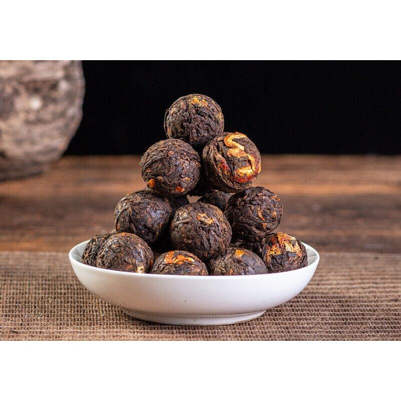 CIFbuy Yunnan Pu'er Tea Tangerine Peel Dragon Beads Xiao Tuo Old Ripe Tea Bulk 500g