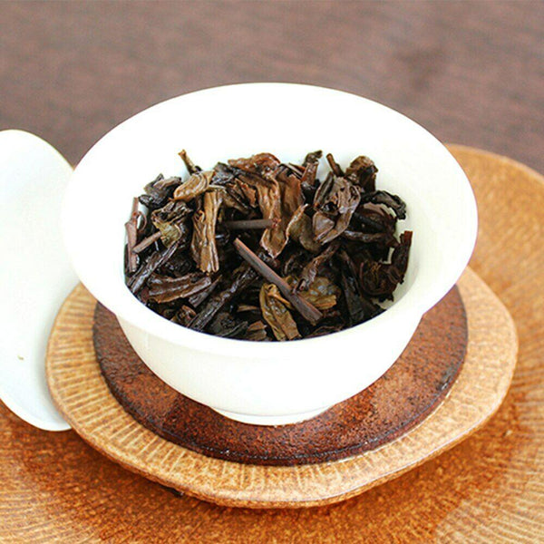 CIFbuy 2019 Anhua Dark Tea, Lotus Aroma, 10 Sachets, 70g