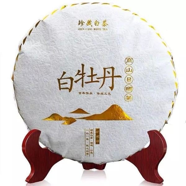 CIFbuy Fuding White Peony Tea White Tea Bai Mu Dan PAI MU TAN TEA Cake 300g