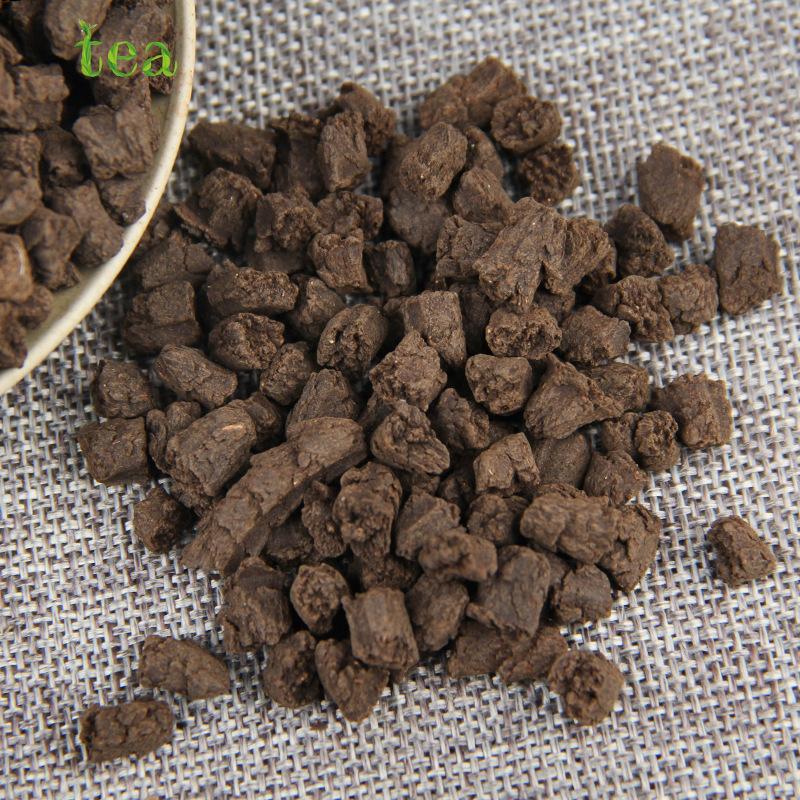 CIFbuy Yunnan Aged Puer Tea, Menghai, Jelly Aroma Tea, Fossil (Broken Silver), Jelly Aroma Old Tea, Ripe Tea, 500g