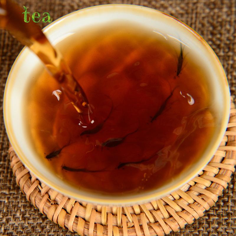 CIFbuy Yunnan Pu'er Tea Yiwu Zhengshan Early Spring Tea, Ripe Tea, 357g Qizi Cake