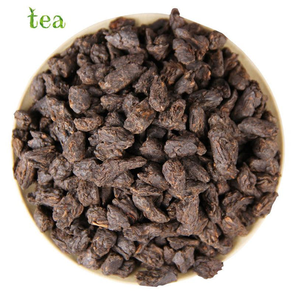 CIFbuy Excellent Puer Tea, Menghai Original Flavor Tea, Fossil Aromatic Puer Tea, Crushed Silver Aged Tea, Wholesale, 500g