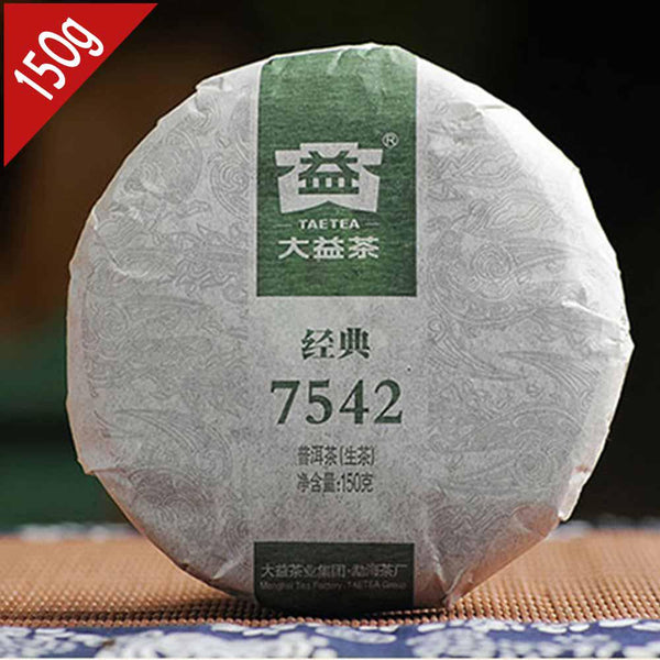CIFbuy Dayi 7542 Sheng Puerh Tea 150g Raw Yunnan Chinese Pu'er
大益7542生普洱茶叶150克云南生普