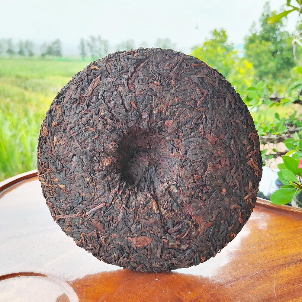 CIFbuy 357g Chinese Pu-erh Tea Cake Ancient Tree Cooked Pu'er Tea Yunnan Ripe Black Tea