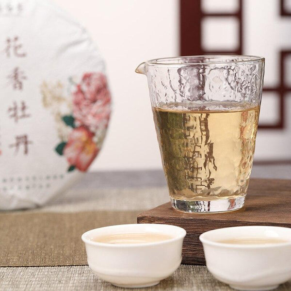 CIFbuy 2020 Fuding White Peony (Bai Mu Dan) High-Mountain Floral Aroma White Tea, 300g Cake