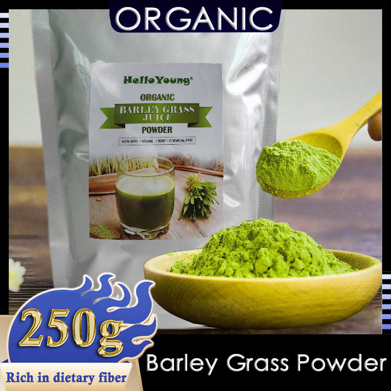 Barley Grass Powder Original 100% healthy Pure Organic Barley Natural Pure Barley Grass Low Sugar Body Detoxification Main image