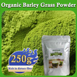 Unsweetened Premium Organic Barley Grass Powder 250g Non-GMO Gluten-Free Soy-Free Vegan & Paleo – Daily Greens Booster