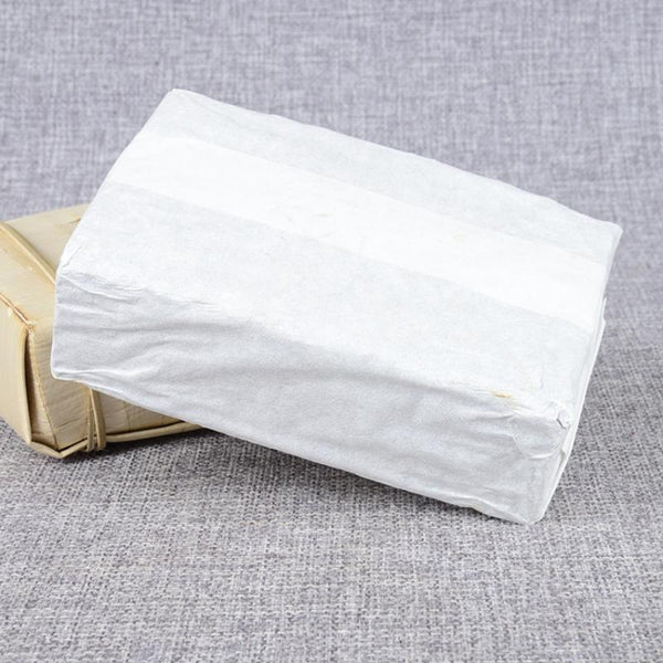 CIFbuy 250g Premium Ripe Brick Yunnan Pu'er Tea Bamboo Shoot Shell Packing Health Care