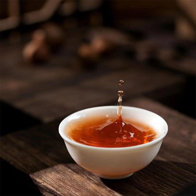 CIFbuy Haiwan Shu Pu'er 2023 "Gongbin" Tribute Ripe Pu'er Tea Cake 200g