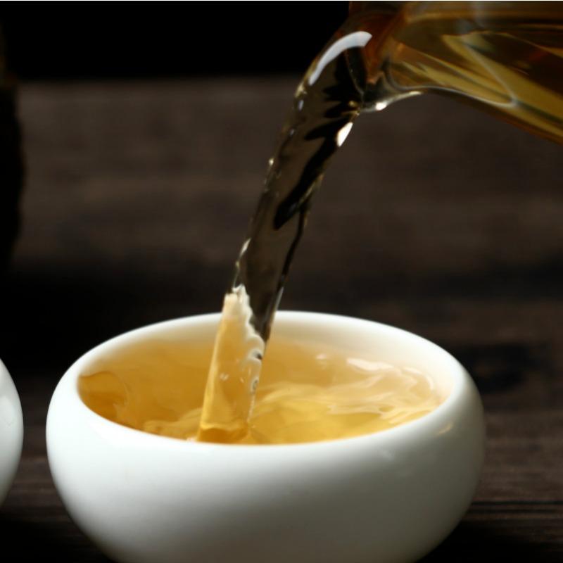 CIFbuy 500g Yunnan Pu'er Tea Icelandic Small Dragon Column Mini Bamboo Tube Raw Tea
