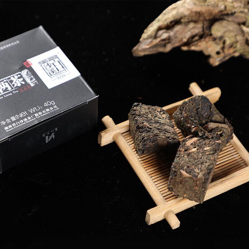 CIFbuy BAISHAXI Qian Liang Cha Hunan Anhua Dark Tea 320g QianLiang Tea Brick Black Tea