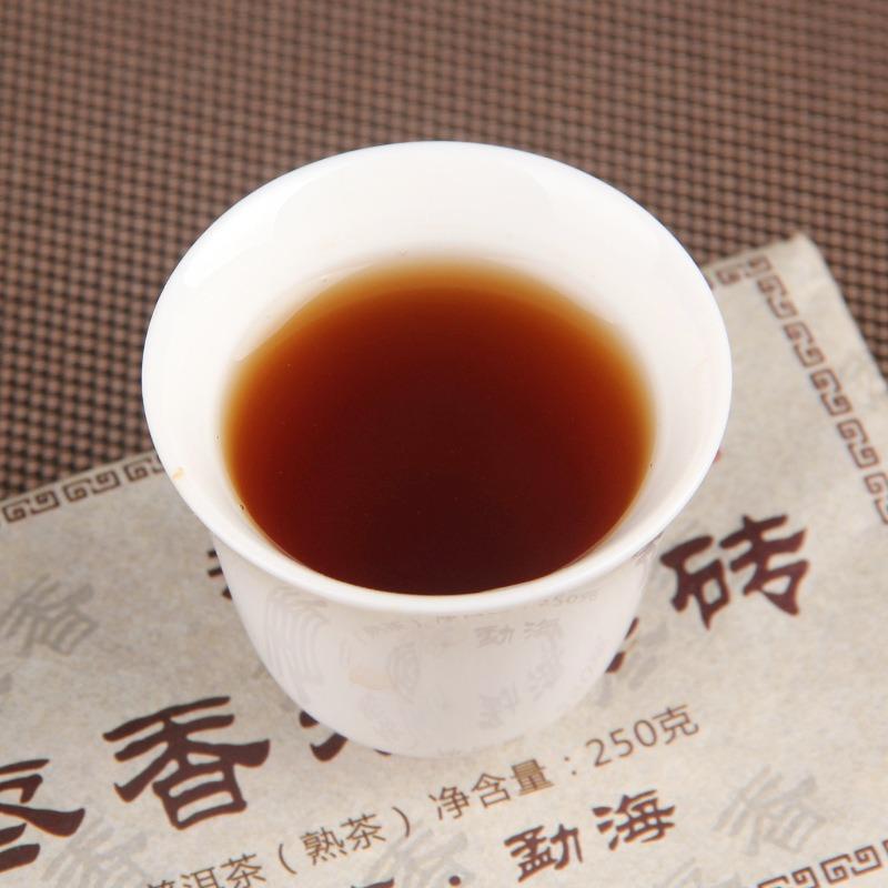 CIFbuy Puerh Tea Ripe Tea Brick Tea Date Fragrant Brick Big Leaf Old Tea Tea