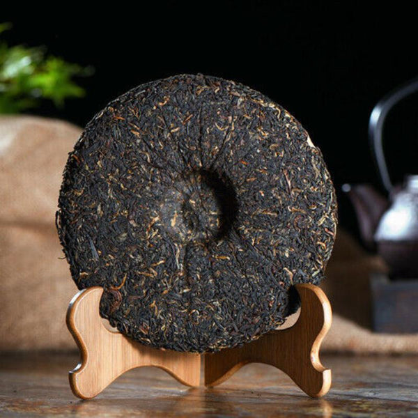 CIFbuy Yunnan Sun Dried Ancient Arbor Tree Dianhong Dian Hong Black Tea Cake 357g