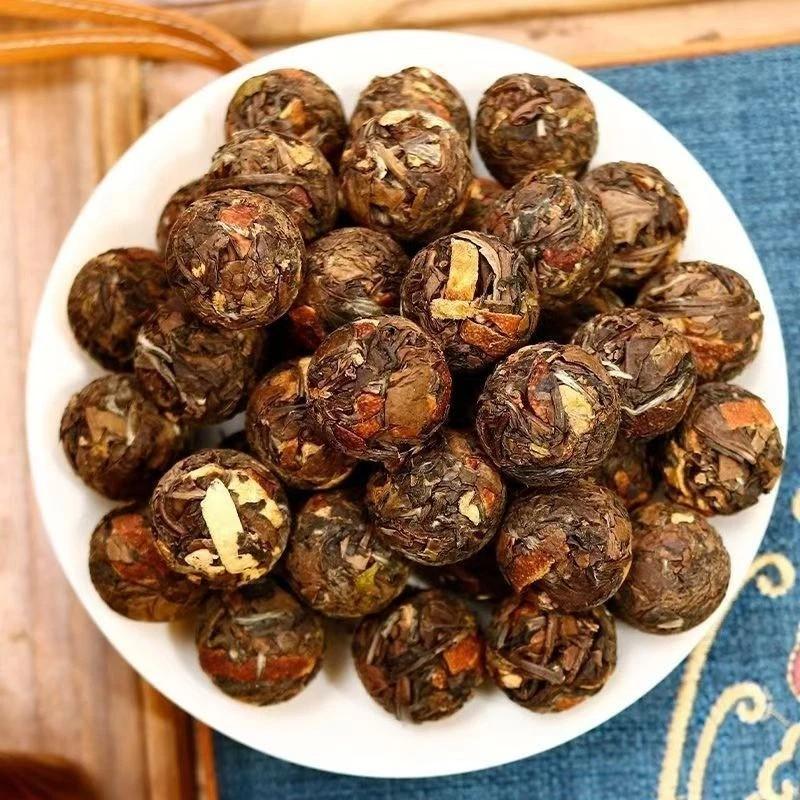 CIFbuy 250g White Tea Stuffed Tangerine Orange Fuding Chenpi Bai Cha Aged Shou Mei new