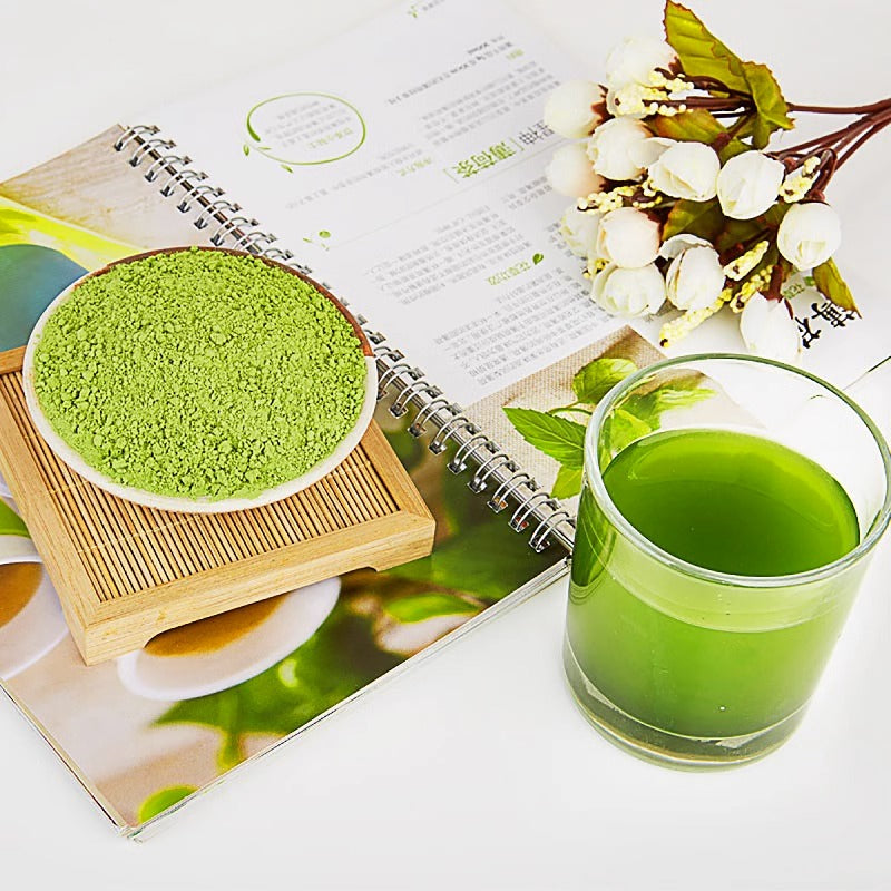 barley powder pure organic Organic Barley Grass Powder original 250g barley grass official store Mix into Smoothie or Juice