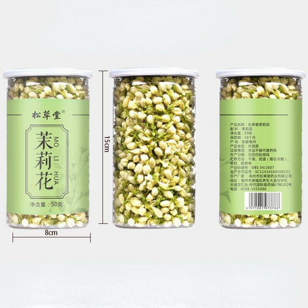 CIFbuy 50g Organic Dried Jasmine Buds Tea High Quality Jasmine Herbal Tea Mo Li Hua Tea