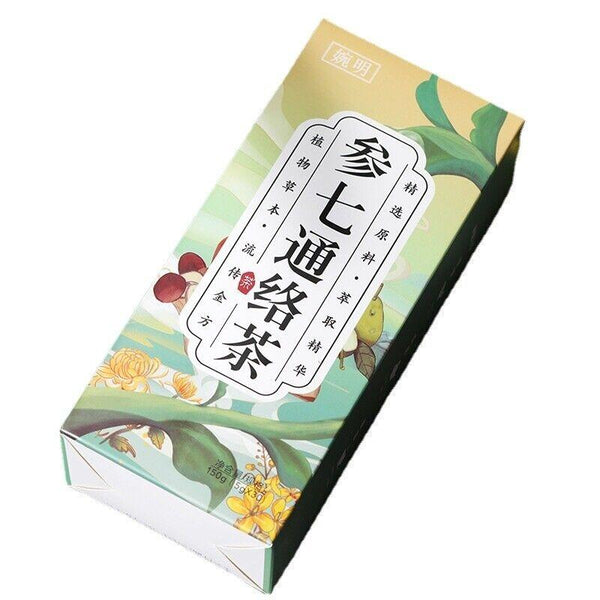 CIFbuy 150g ginseng seven Tongluo tea kombucha acacia almond chrysanthemum health tea