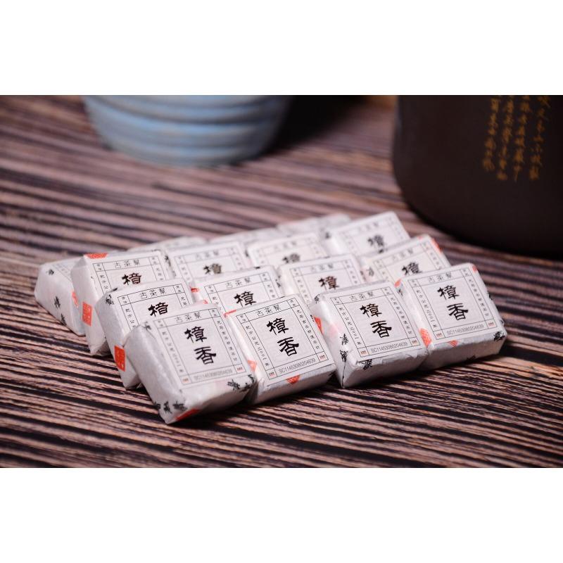 CIFbuy 500g Camphor Puerh Ripe Tea Small Square Brick Yunnan Mini Small Tuo Menghai Tea