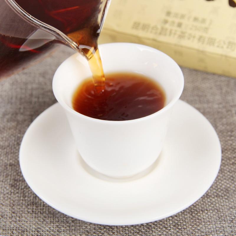 CIFbuy 250g Yunnan Da Ye Puerh Tea Brick Oujin Da Ye Ripe Tea Aged Black Tea