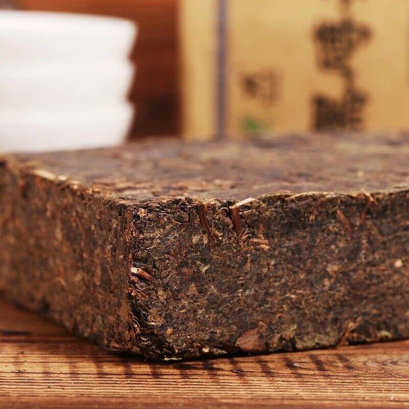 CIFbuy Hei Zhuan Cha * 2018 Yr Anhua Baishaxi Dark Tea Brick Tea China Black Tea 400g