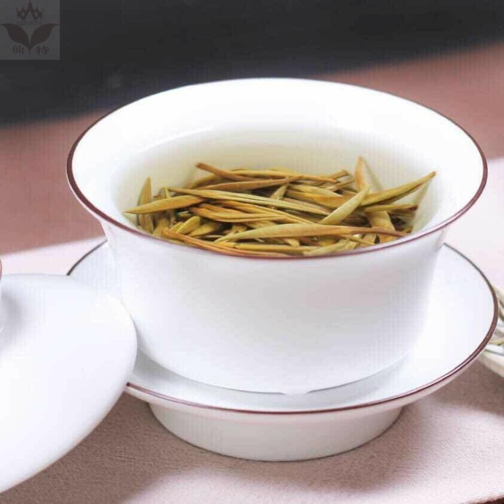 CIFbuy Organic White Tea Silver Needle Bai Hao Yin Zhen Fuding White Tea Cake 300g