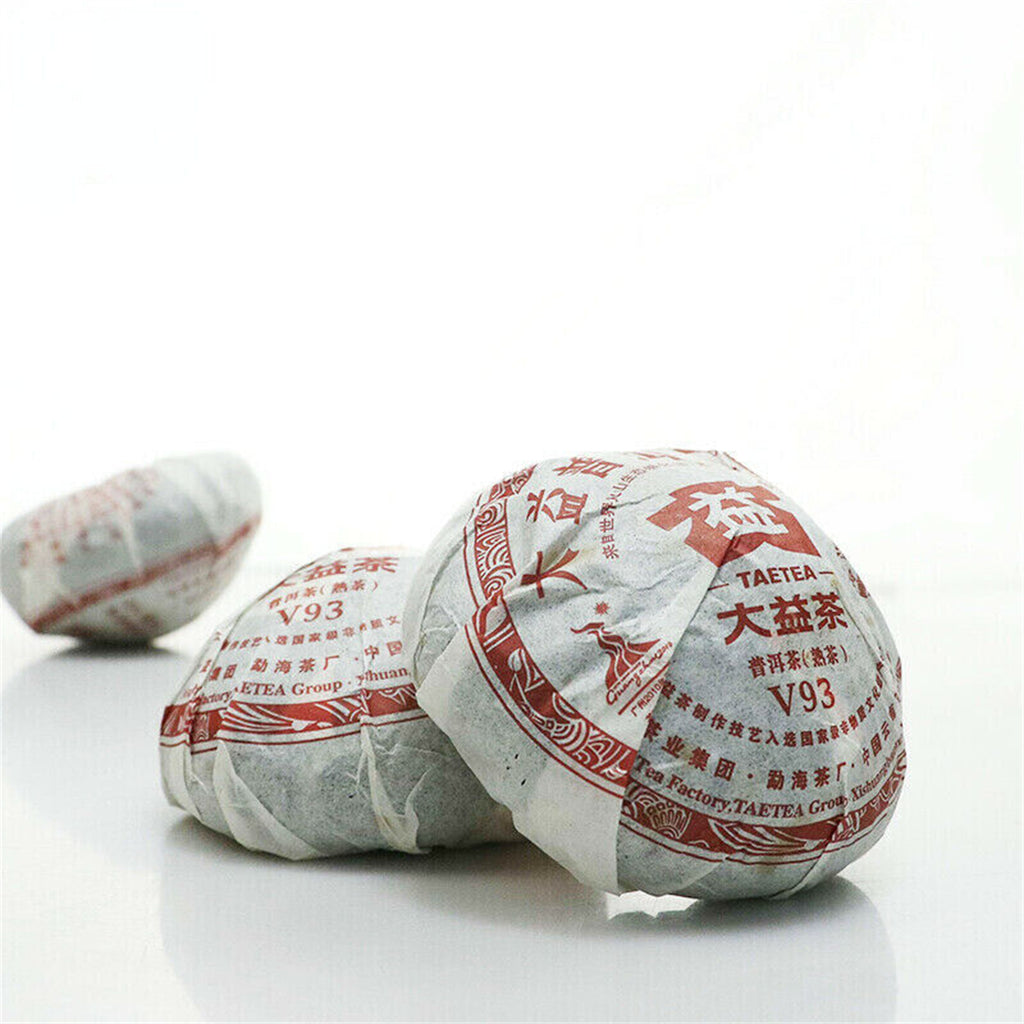 Tuo Cha Puer Ripe Tuocha * Pu Erh V93 Tea Menghai Dayi Ripe Pu-erh Tea