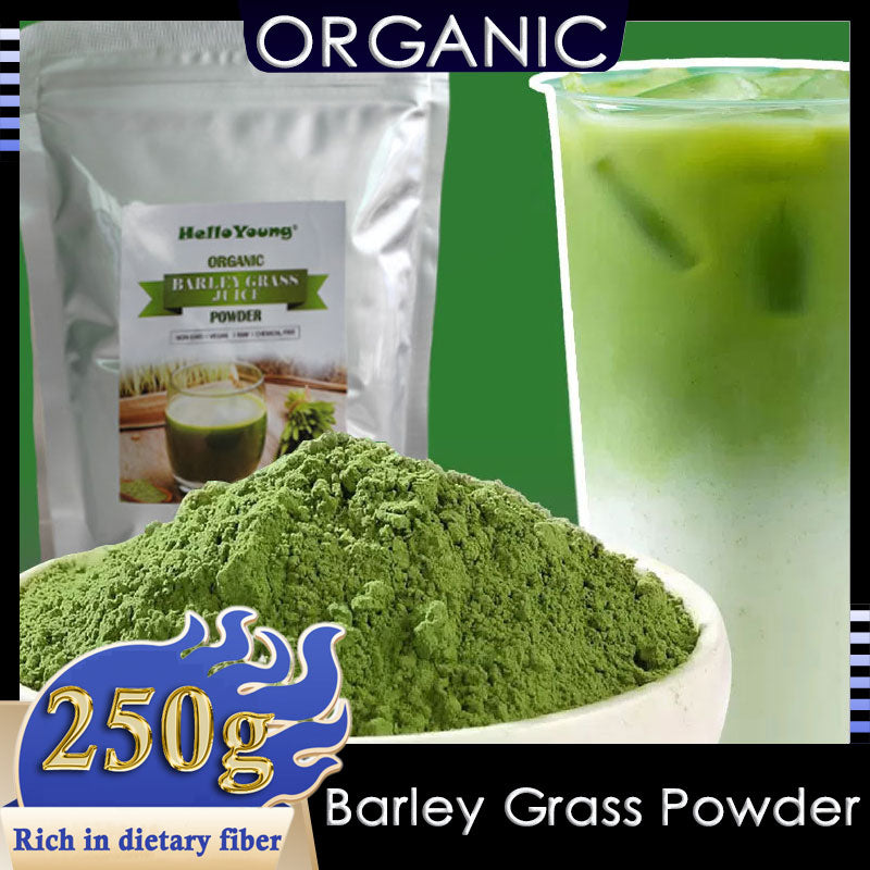 Pure Organic Barley Grass Original Powder Juice Drink 250g Natural Pure Barley Grass Low Sugar Body Detoxification Main image