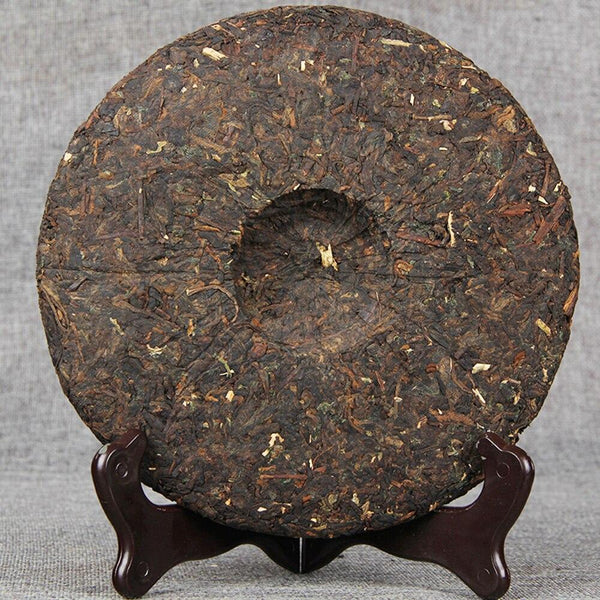 CIFbuy 2021 Menghai Sticky Rice Fragrant Ripe Pu'er Tea Yunnan Qi Zi Bing Shu Pu'er 357g
2021年勐海糯米香熟普洱茶云南七子饼熟普357克