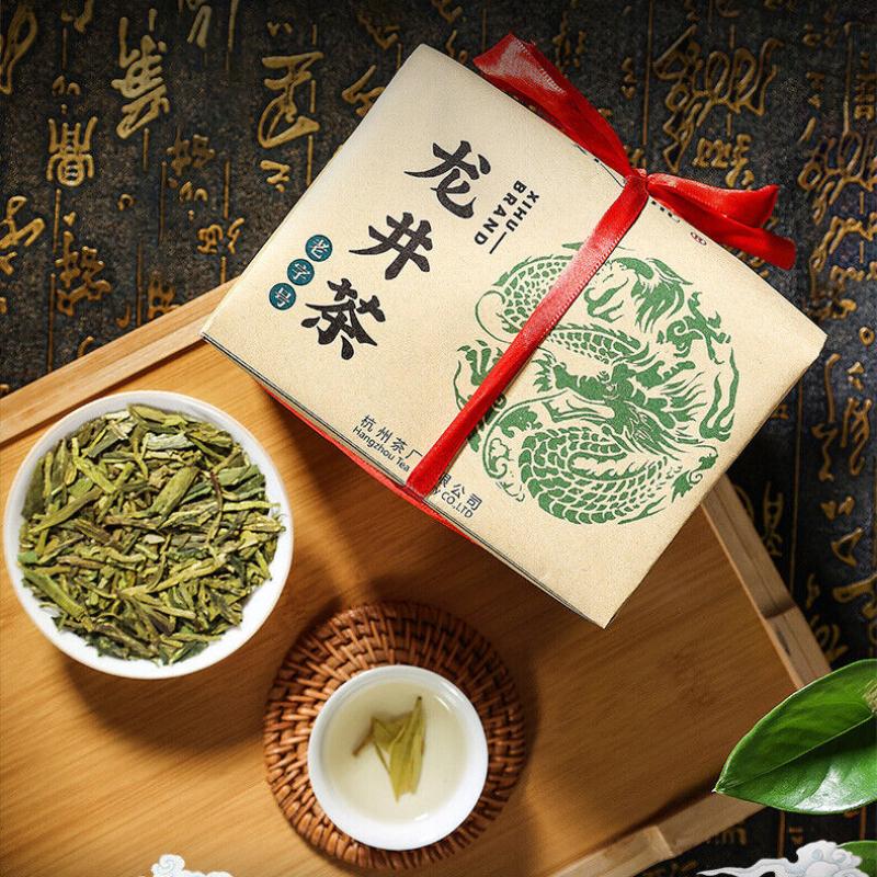 CIFbuy Yu Qian * Chinese Xi Hu Longjing Tea Long Jing Spring Dragon Well Green Tea 200g