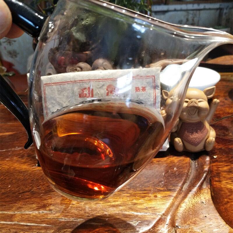 CIFbuy 250g Chenxiang Puerh Tea Yunnan Puer Tea Brick Ripe Pu'er Menghai Old Shu Tea