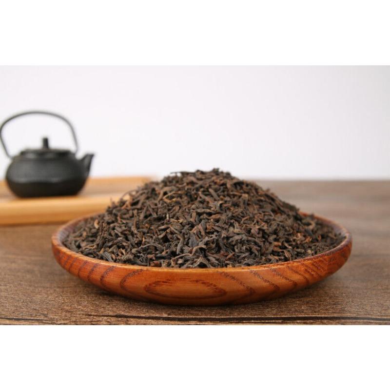 CIFbuy 500G Yunnan Pu'er Tea Menghai Old Tree Golden Buds Grade 1 Loose Tea Ripe Tea