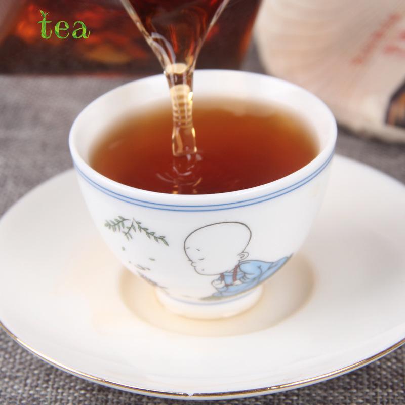 CIFbuy Yunnan Menghai Pu'er Tea Chenxiang Ripe Tea Cake Banchang Ripe Tea Cizi Pu'er Cake