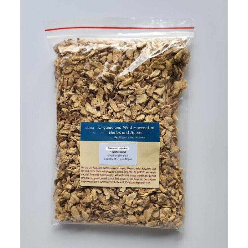 CIFbuy GINGER ROOT PREMIUM HARVEST HERBAL TEA 250g Zingiber Officinale Dried Herb