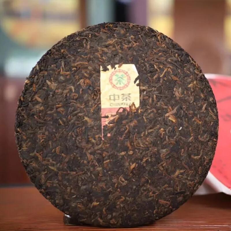 CIFbuy 2019 Zhongcha Hongyun Sping Bud Ripe Pu-erh Shou Cha Chinese Pu'er Puer Tea 357g