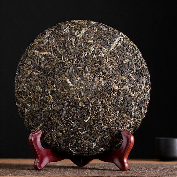 CIFbuy 357g Yunnan Pu'er tea leaves arborvitae old tree Lao Ban Zhang raw  cake tea