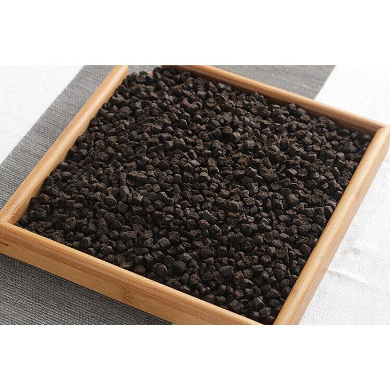CIFbuy 500g Yunnan Pu'er Ripe Tea 09 Menghai Nuoxiang Tea Fossil New C1 Crushed Silver