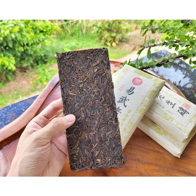 CIFbuy 200g YunNan Pu'er Old Tea Brick Tea Yiwu Old Raw Tea Aged Pu'er Raw Tea Brick