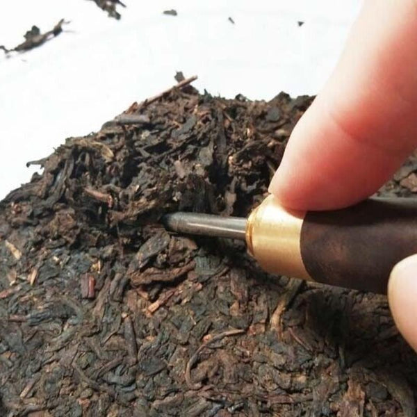CIFbuy Wuzhou Liu Pao Tea Black Tea Aged Dark Tea Liubao Tea Cake Liu Bao HEI CHA 500g