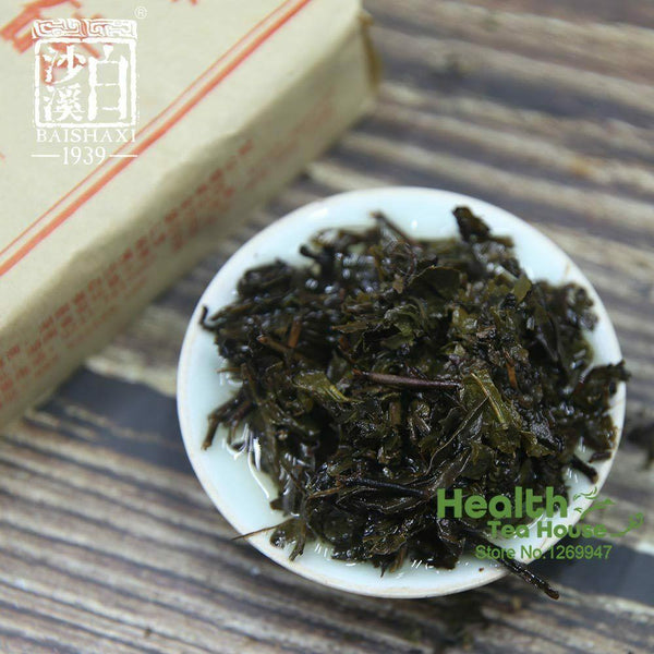 CIFbuy Anhua Baishaxi 2015/17/18/19 yr Dark Tea Golden Flower Dark Tea Fu Brick 300g