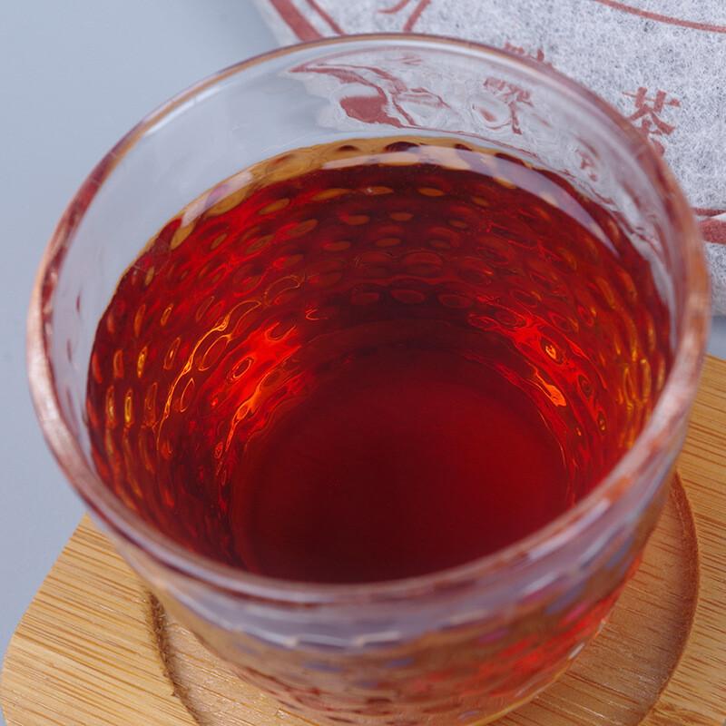 CIFbuy 357g Pu-Erh Ripe Tea Cake 2007 Tongqinghao Black Tea Premium Gift