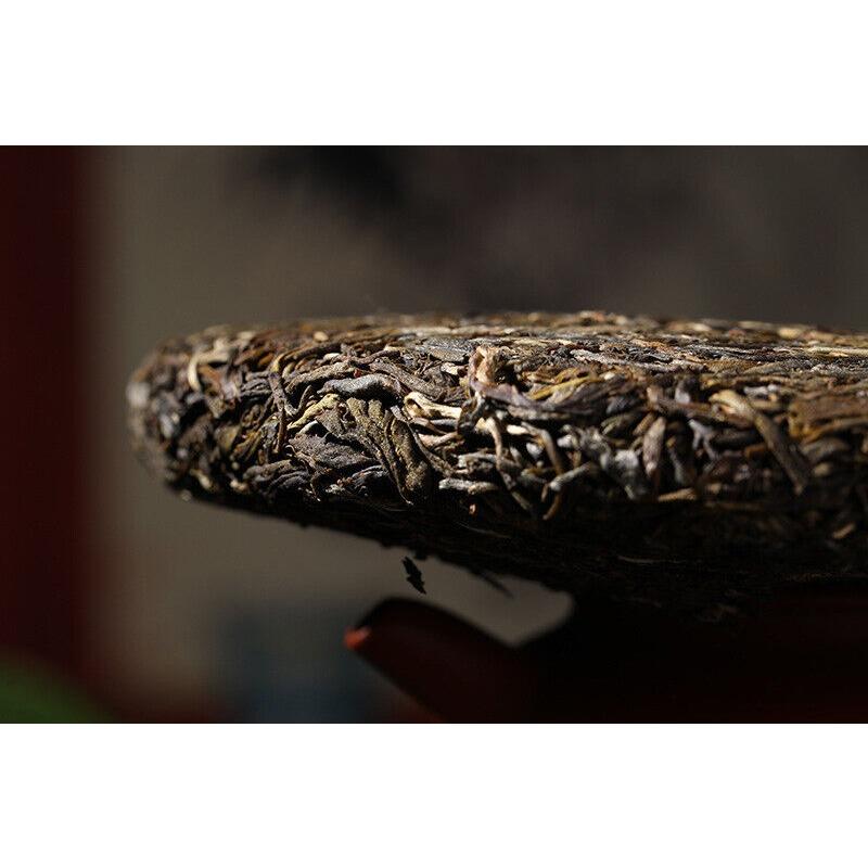 CIFbuy Yunnan Pu'er Tea Yiwu Ancient Tree 357g Pu'er Raw Tea Cake with Orchid Aroma