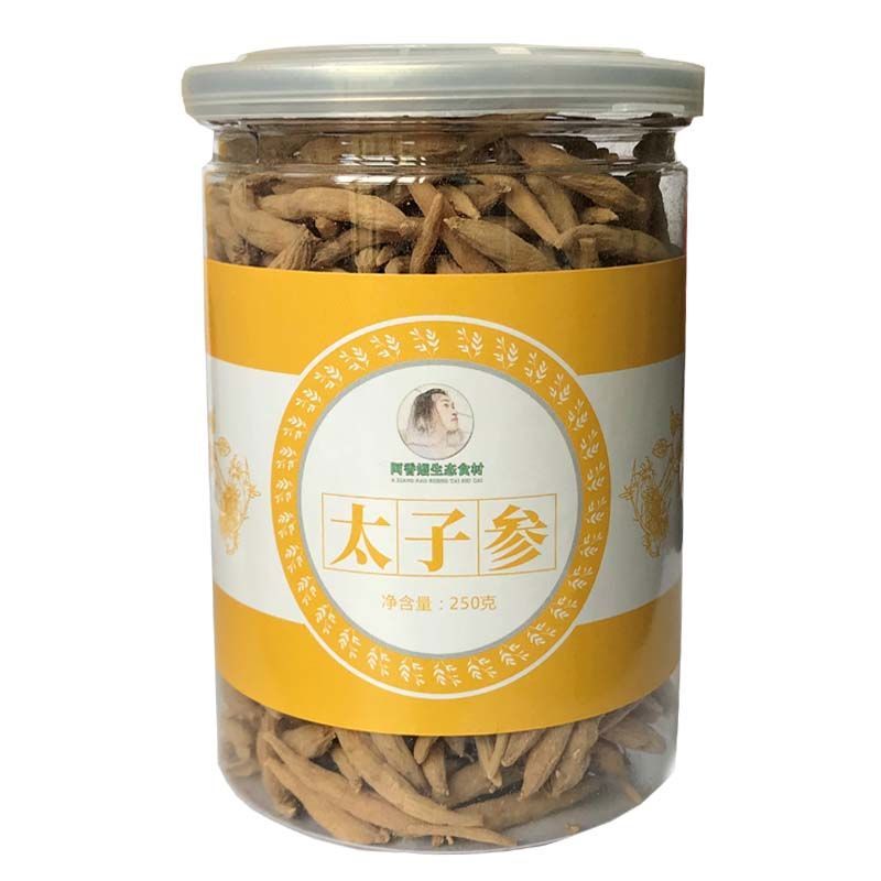 High Quality Healthy Care Herbal Tea Top-grade Tai Zi Shen 250g 太子参 儿童煲汤料 Main image
