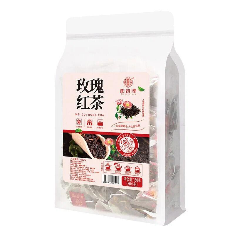 CIFbuy Rose Black Tea Herbal Tea 150g