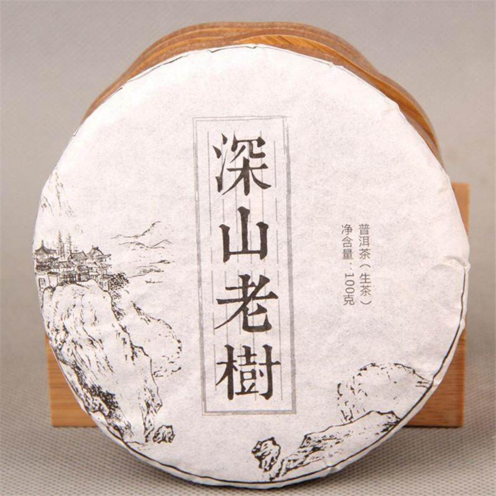 CIFbuy 100g Raw Pu'er Tea Handmade Organic Seven Cakes Natural Energy Drink Secondary image