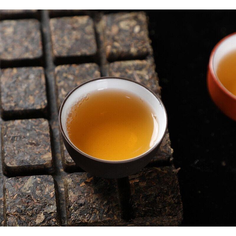 CIFbuy Hei Zhuan Cha Anhua Baishaxi Instant Dark Tea Shortcut Brick Tea Black Tea 450g
